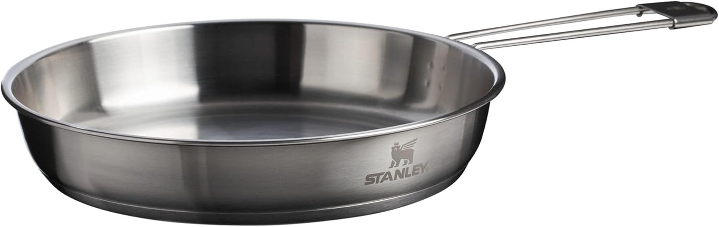 Stanley Wildfare Core 26-Piece Camp Kitchen Cook Set - 4 Qt Pot, 8" Fry Pan, 4 Table Settings | BPA-Free Essentials