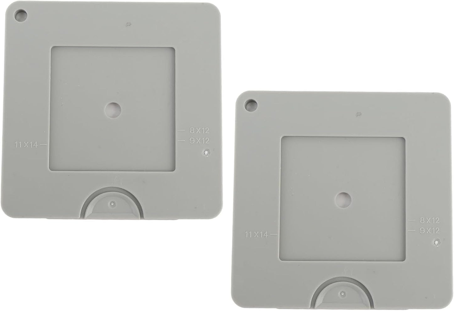 2PCS View Finder with Sliding Mechanism & Color Isolation for Artists, Adjustable Framing Tool for Painting, Drawing