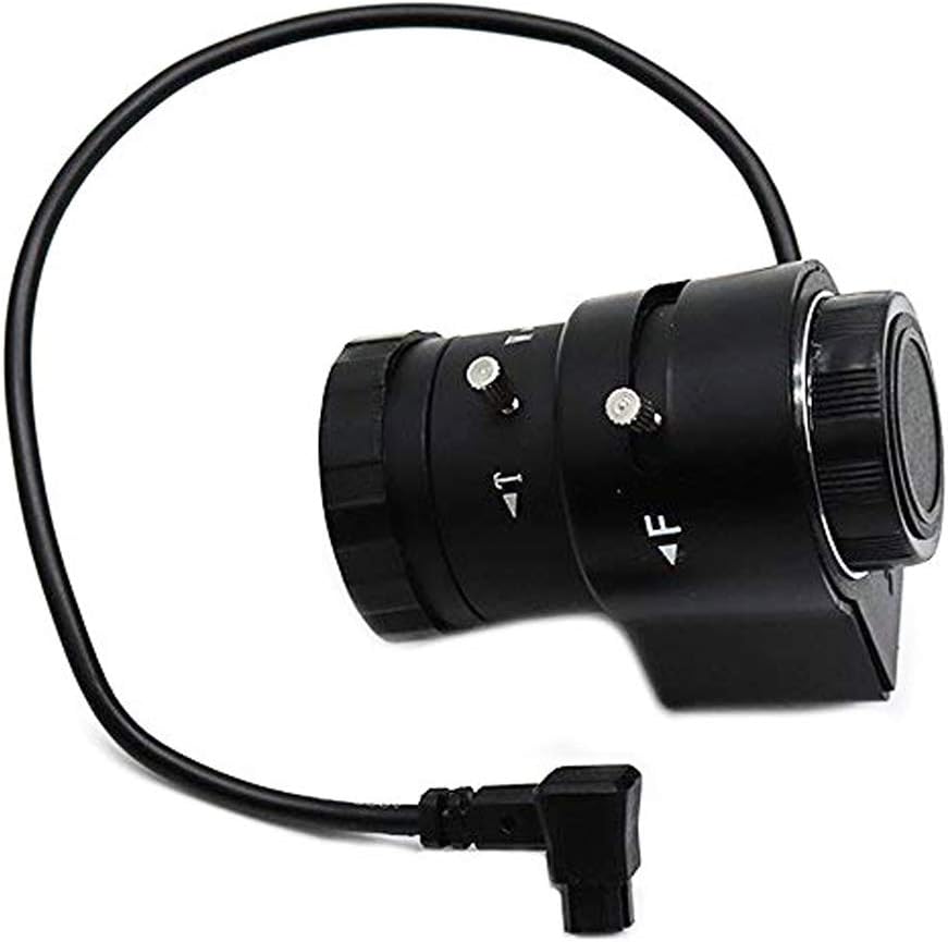 Yohii 5-50mm 1/3" F1.6 (G7.23) Format Aperture CS Mount DC Auto Varifocal IR CCTV Lens for Box Body Camera
