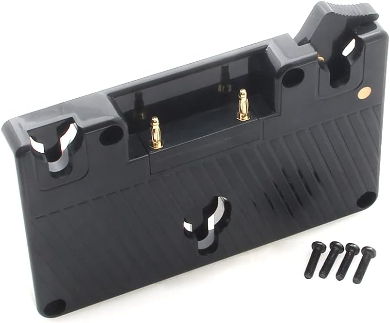 FocusFoto ANT0N Battery Power Supply Adapter Plate with D-tap Output for Bauer Gold Mount Battery for Panasonic DSLR