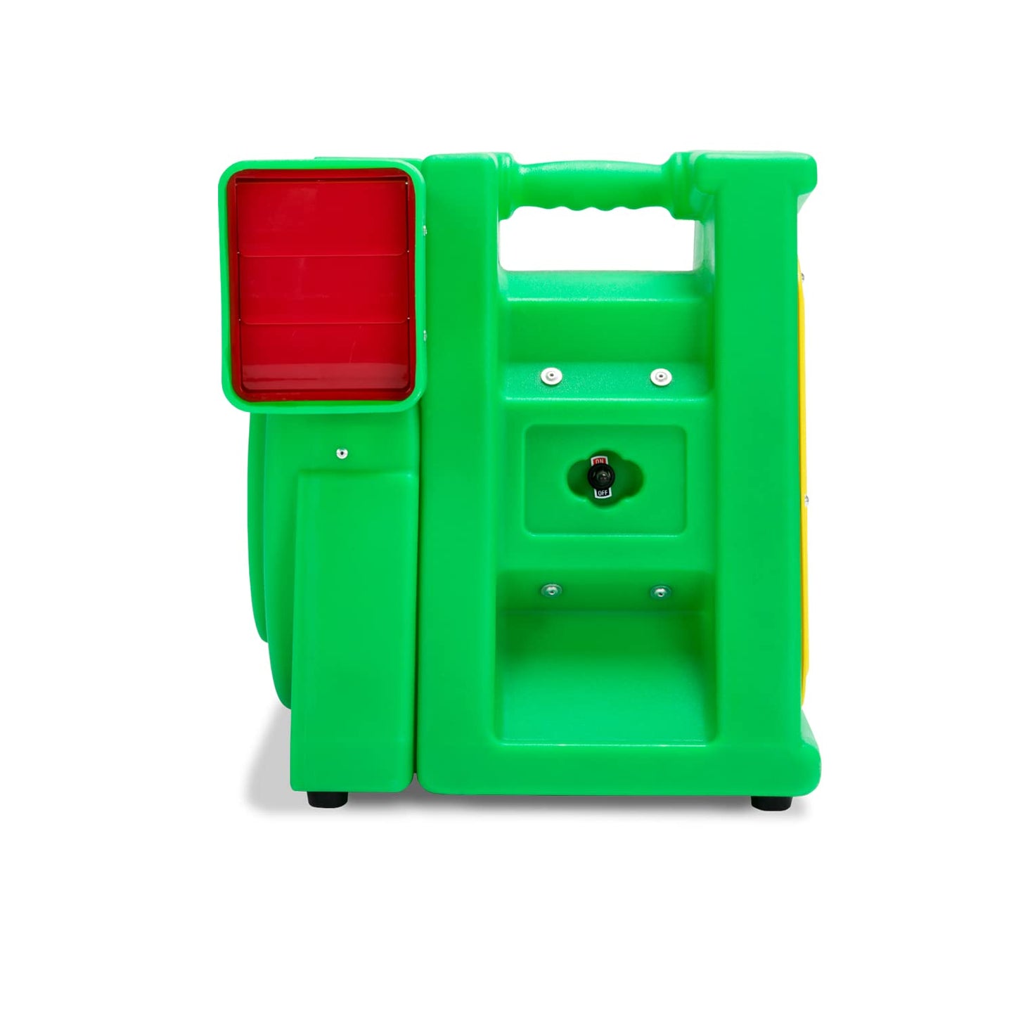 B-Air 2 HP Air Blower, Powerful Bounce House Blower Fan for Large Inflatable Bouncy House, Bouncy Castle and Water Slides, BA-BP-2-PL, Green