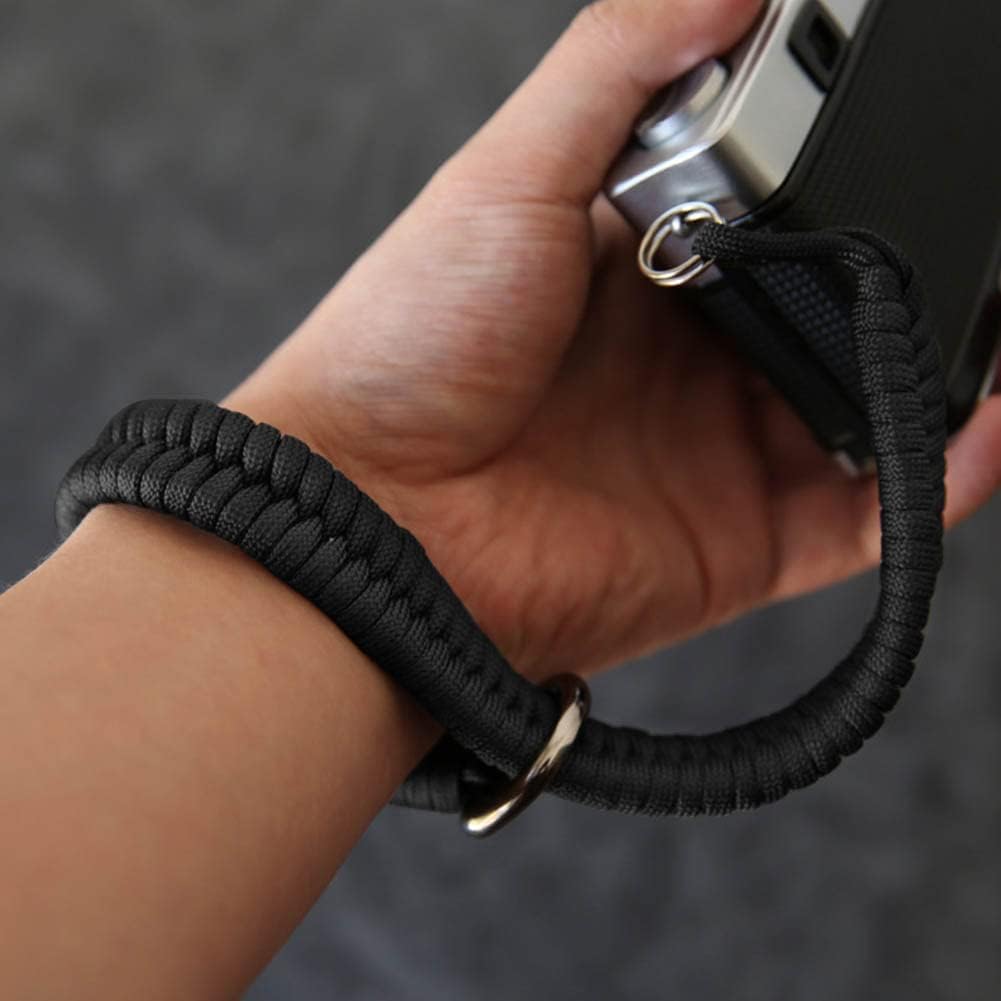 UXELY Paracord Camera Strap, Camera Hand Strap Wrist Lanyard, Camera Wrist Strap for All Mirrorless Cameras, DSLR, SLR