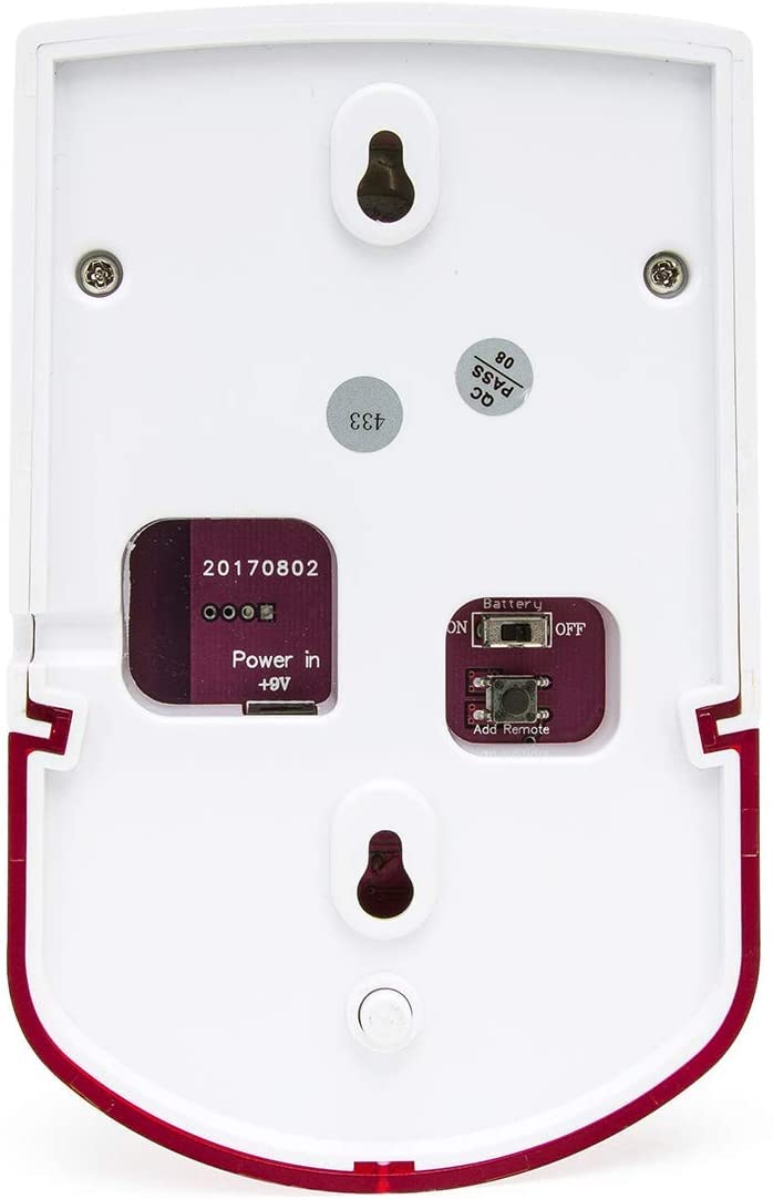 Daytech Strobe Siren Alarm Home Caring Loud Outdoor SOS Alert System
