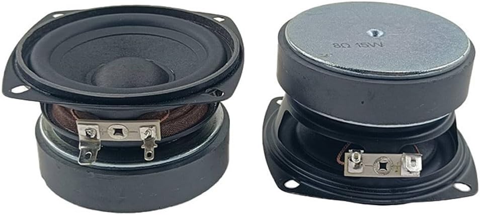 UCCKEYI 1PC 3 inch 8 8 15W ohm Full-Range Speaker Loudspeaker Waterproof Home Audio