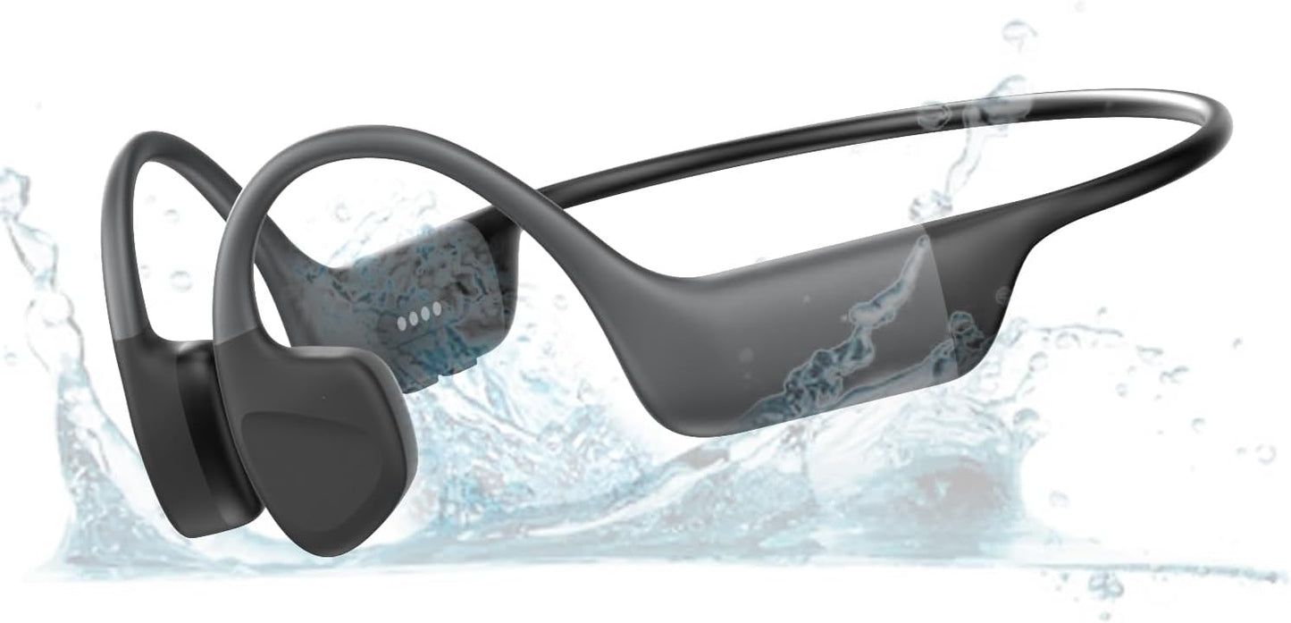 Generic 5.4, IP68 Headsets 32 MP3 Swimming, Bone Conduction Headphones, Open Ear Running Headphones Bluetooth