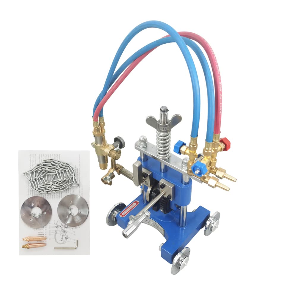 PreAsion CG2-11Y Manual Pipe Cutting Machine Pipe Torch Cutter Hand Portable Pipe Cutter Gas Cutting Machine Torch Track Cutter