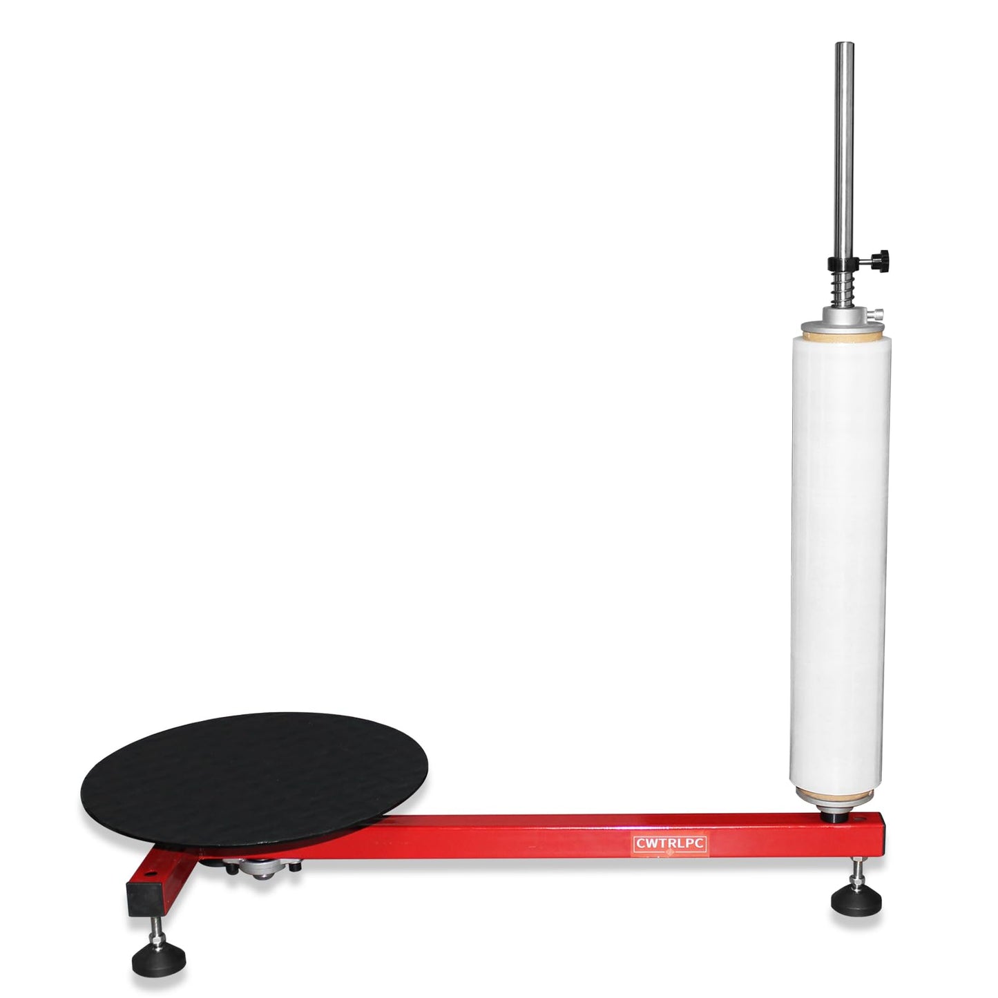 Manual Stretch Film Wrapping Bench,Film Dispenser Wrap Machine,Heavy Duty Film Wrapper Table Pallet Box Shrink for 12-20in Film