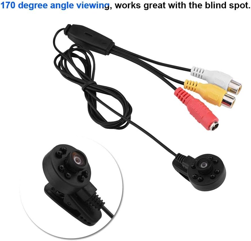 Tangxi 60 CCTV Camera, HD Wide Angle Bird Box Camera, Wired CCTV Security Sureveillance Camera Support for IR Night