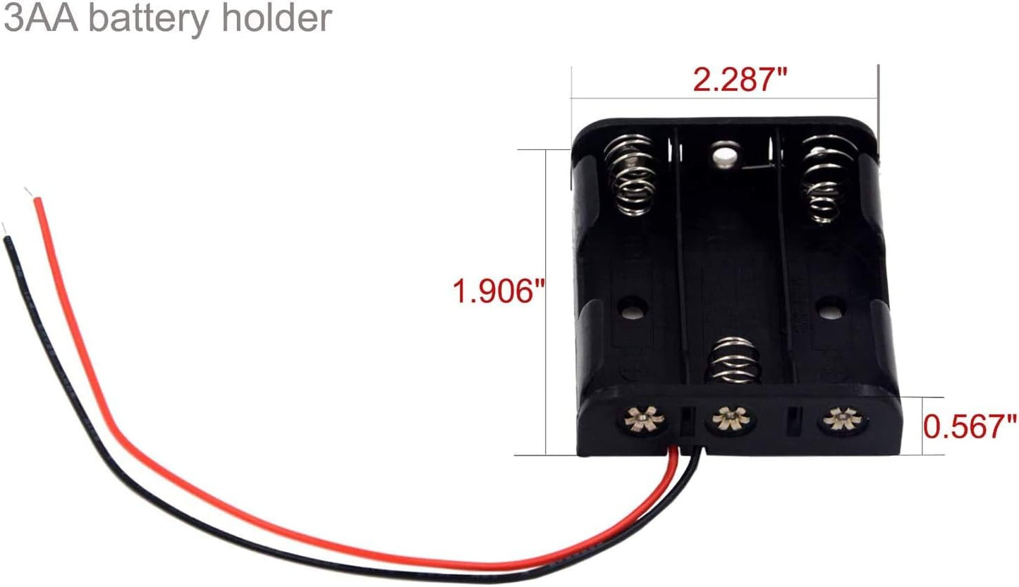 LampVPath (Pack 8) 1AA 2AA 3AA 4AA 1AAA 2AAA 3AAA 4AAA of and Battery Holders