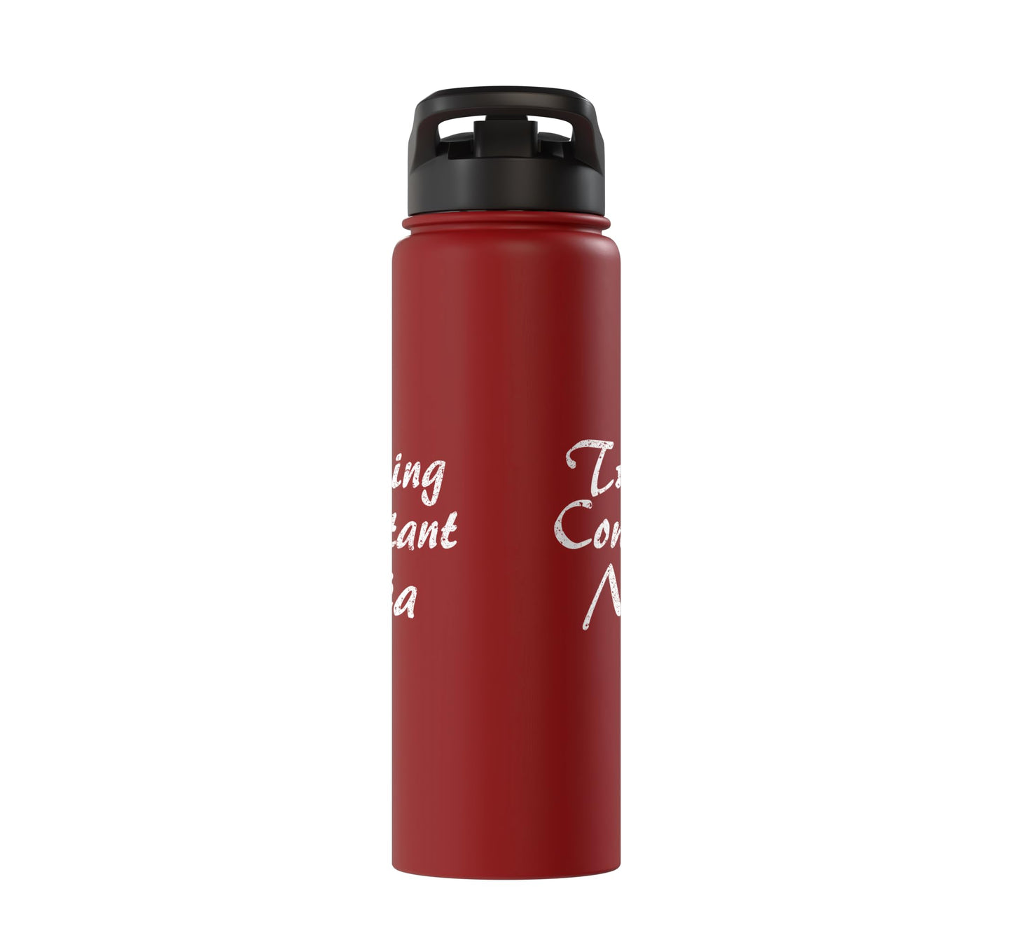 Training Consultant Tshirt Job Occupation Funny Work Stainless Steel Insulated Water Bottle