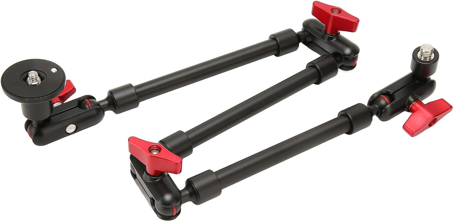 ZJchao 31in 360 1/4in 3/8in Camera Wall Mount Adjustable Articulating Arm Degree Rotation Magic Webcam Mount