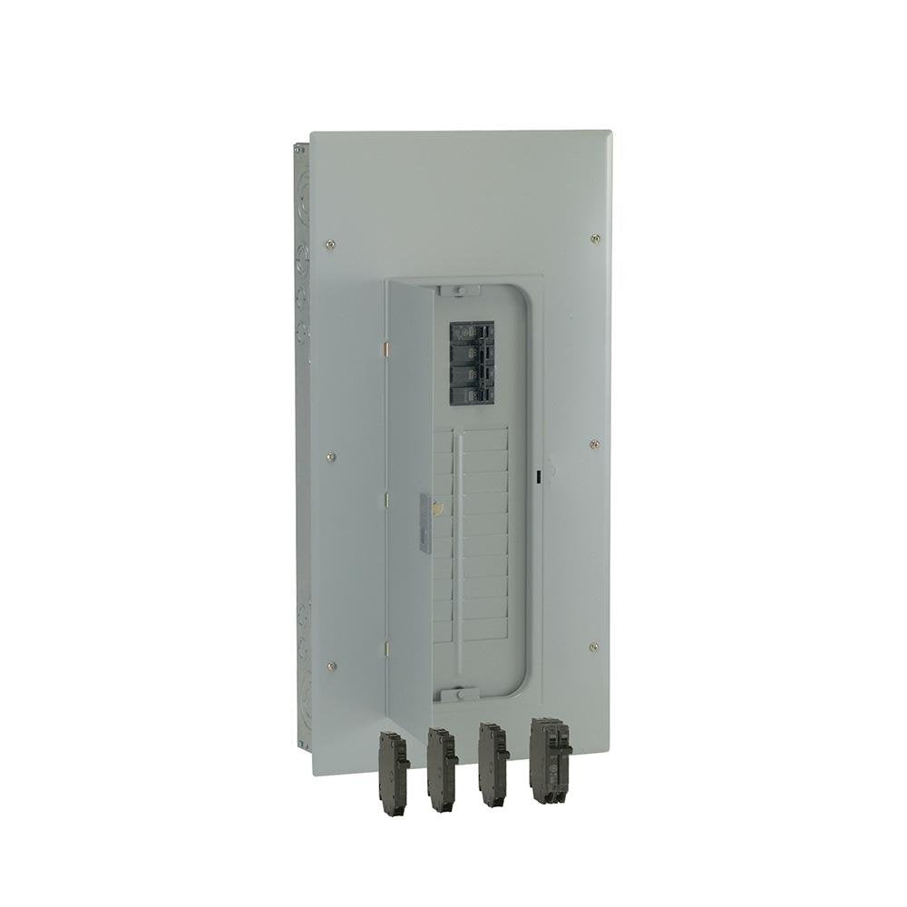 ABB TM2020CCUBK1 200A Main Breaker Load Center • PowerMark Gold Indoor Panel, 120/240V AC • 20-Space, 40-Circuit Configuration • Includes 3 THQP 20A & 1 THQP 30A Breakers • NEMA 1 Flush/Surface Mount