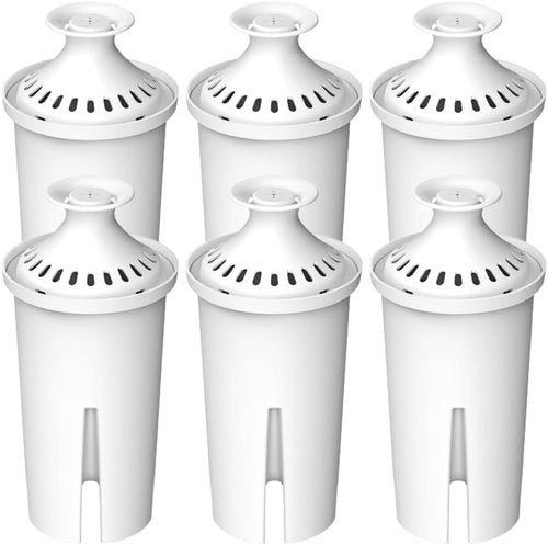 Max Strength Pro Water Filter - NSF Certified Replacement for Brita® & Mavea® Pitchers | 6 Count
