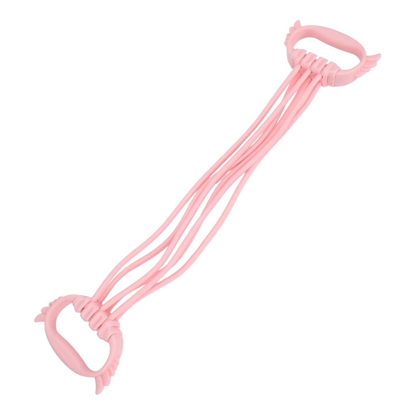 ZJchao Resistance Band with Handles, Exercise Band with 6 Tubes Multifunction Fitness Bands Figure 8 Resistance Band Home Workout Equipment for Back Shoulder Workouts Home Gym Training