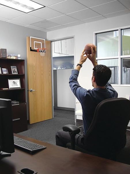 SKLZ Pro Mini Indoor Basketball Hoop - Over The Door ??Portable - Great For Home, Dorms, Offices, and Gifts