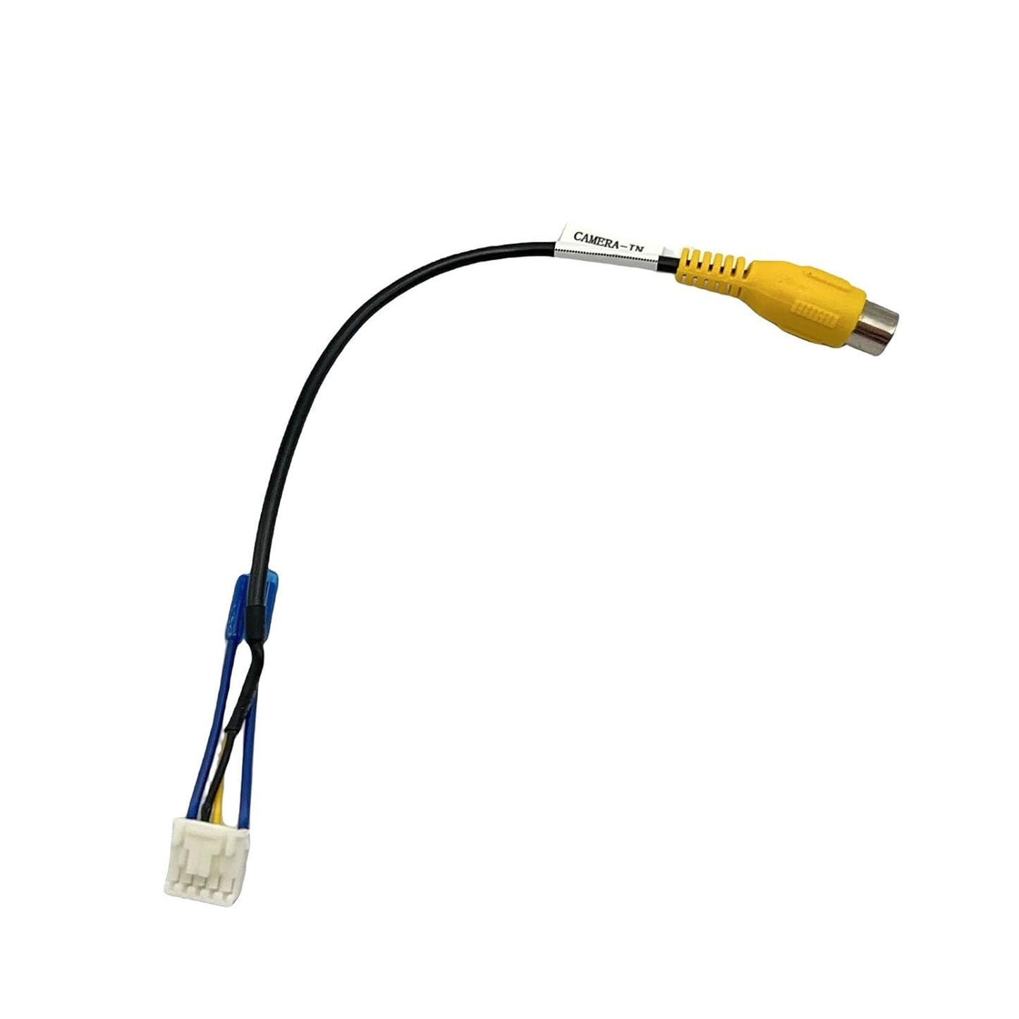 Bstenky 10 Pin Backup Camera Cable Wiring Harness Adapter Connector Video Input Aftermarket Radio Compatiable