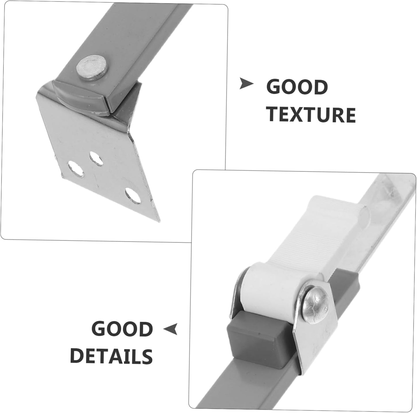 Angoily 2pcs Adjustable Tip Device for Flat Screen Tvs Bracket Easy Install Tv Stand Support for Home Use Fits Wall