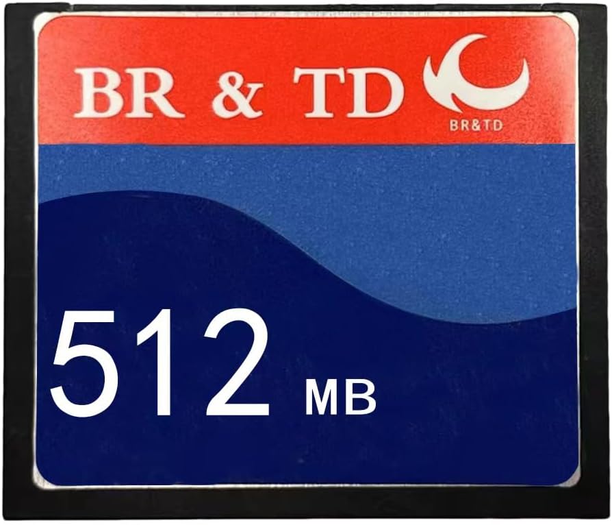 BR & TD (512mb) Compact Flash Memory Card BR&TD ogrinal Camera Card