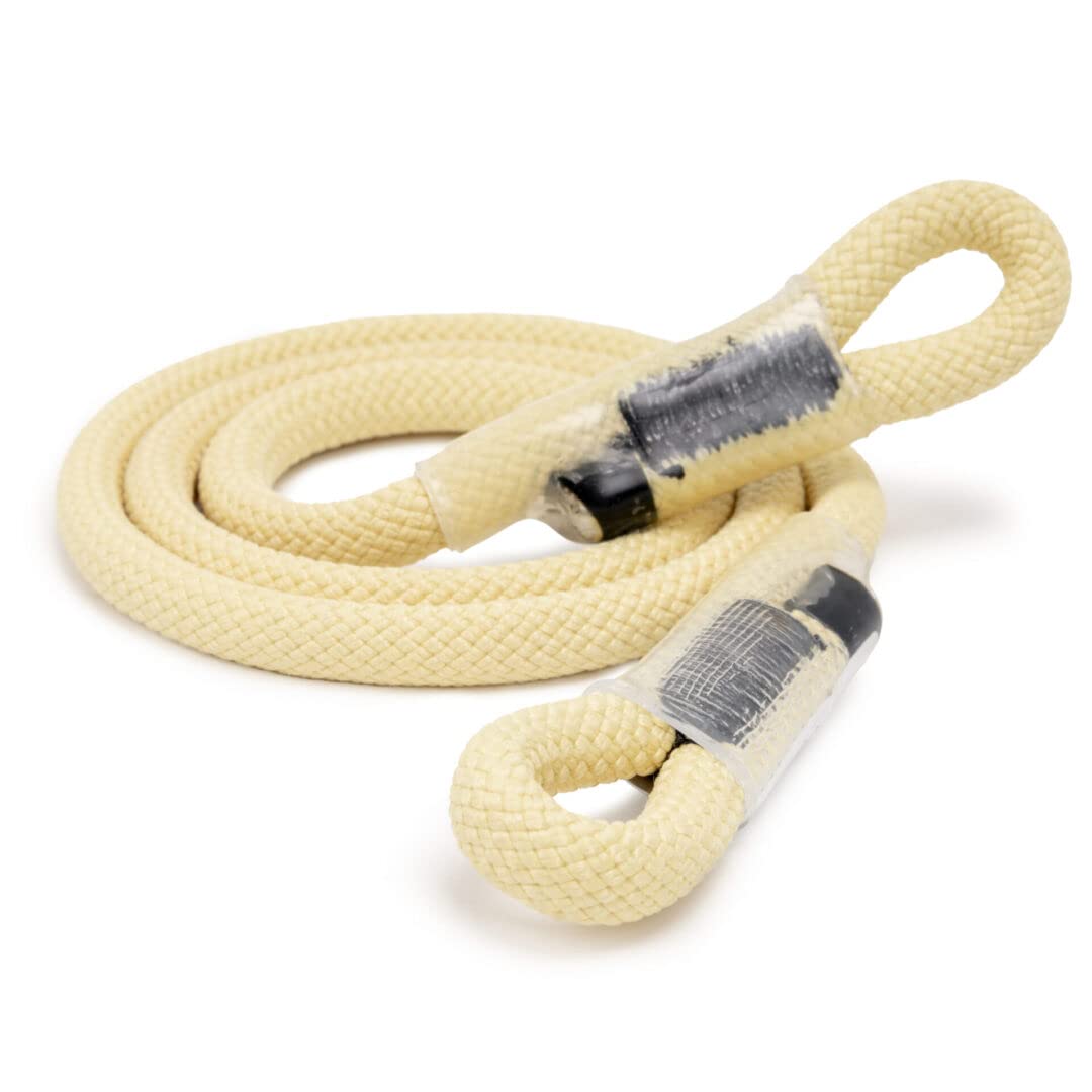 RNA RIT 8mm Professional Arborist Climbing Rope - Heat-Resistant Double Eye Spliced Cord, 24.1kN Breaking Strength, ANSI Z133 Certified, CNC Sewn Aramid Sheath Construction - 30 Inches