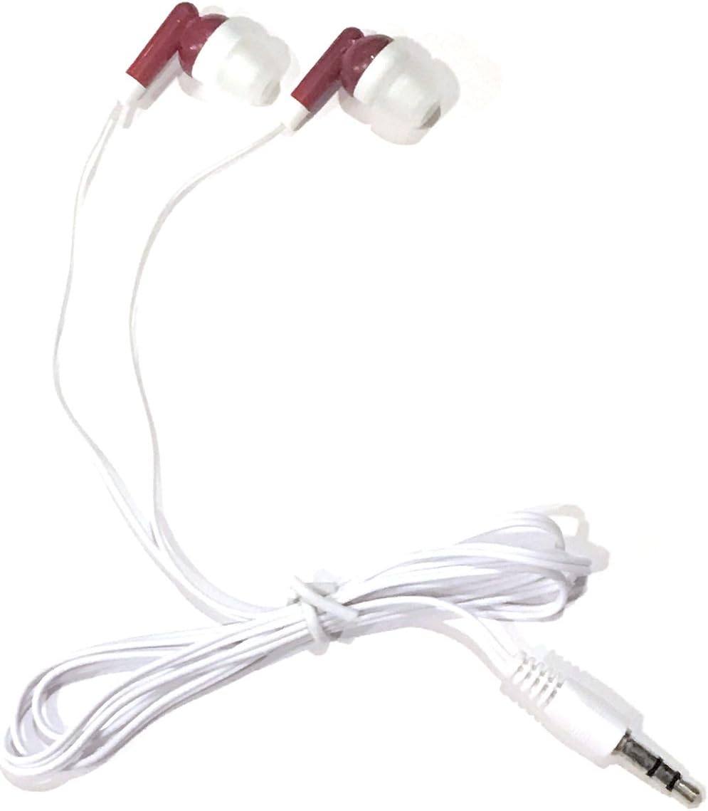100 Pack MP3 TFD Supplies Wholesale Bulk Earbuds Headphones for iPhone, Android, Player - Mixed Colors