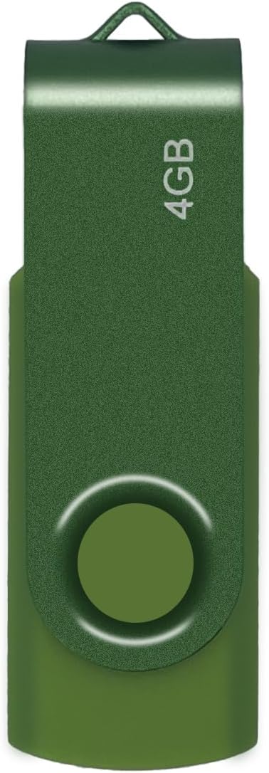 XUANREG 4GB 1 Pack 2.0 (4GB,1PCS) USB Flash Drive, with a Lanyard Thumb USB Drives Portable Data Storage Device
