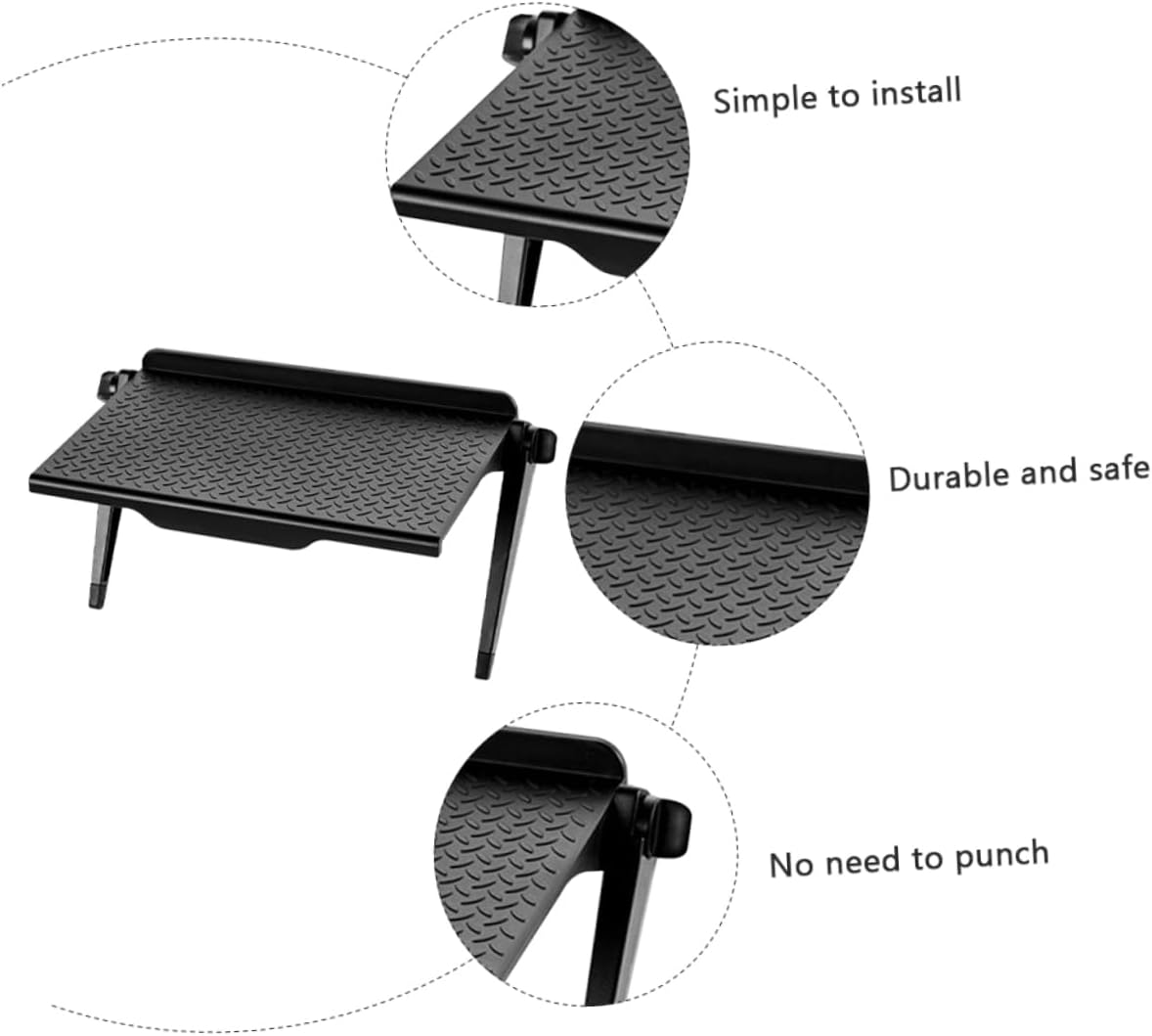 Computer Stand Tv Screen Shelf Monitor Elevated Rack Desk Storage Floating Tv Stand Gaming Computer Accessory Laptop
