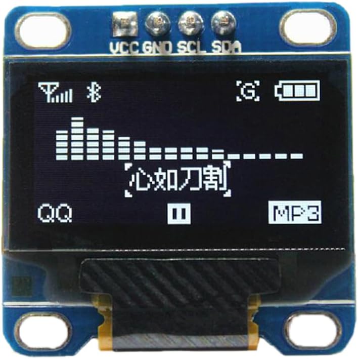 0.96" I2C 128X64 SSD1306 51 MSP420 STIM32 (1pc OLED Module IIC Serial OLED Display Module Driver for Arduino SCR