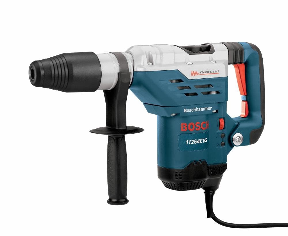 Bosch 11264EVS Rotary Hammer Drill | 13.0 Amp, 120V, SDS Max, 6.5 ft.-lbs. Impact Energy, Vibration Control, Hammer-Only Mode, One-Handed Tool-Free Bit System, 170-340 RPM