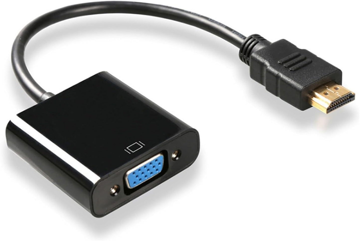 TENYELE 1080P HDTV To VGA Adapter Converters Output Computer Connector Dongle For Laptop PC Monitor Projector