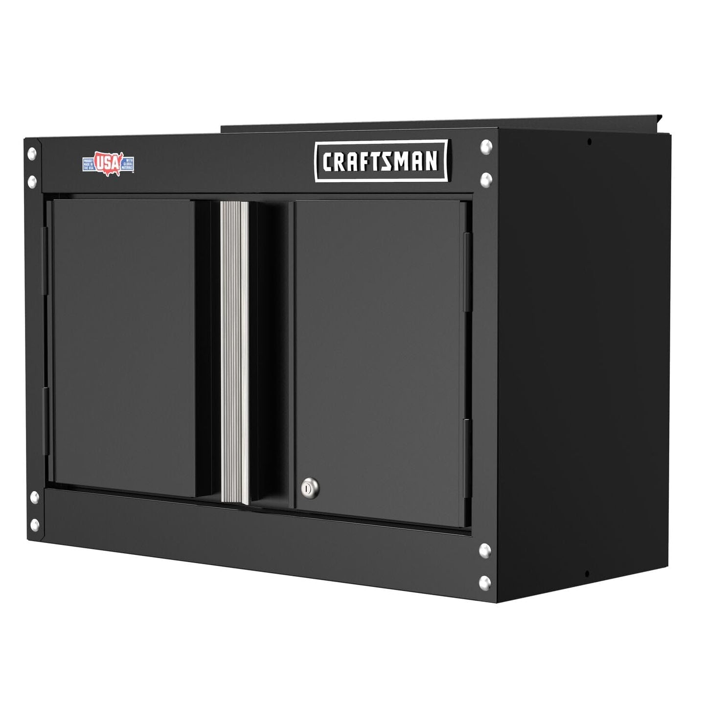 CRAFTSMAN Metal Garage Storage Cabinet, Wall Cabinet, 18 Inch (CMST21802BK)