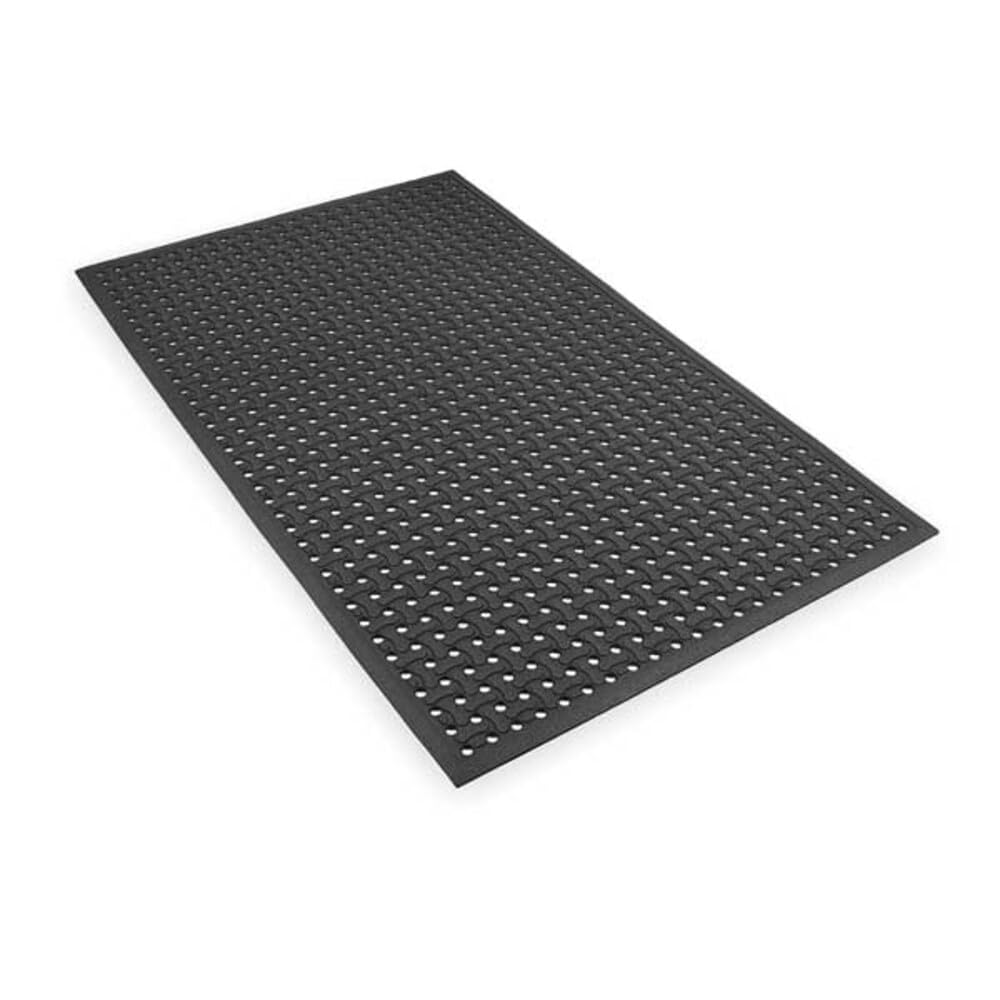 Notrax T18 Superflow Lightweight Anti-Fatigue Workstation Mat, 3' X 5' Black, Model Number: T18S0035BL