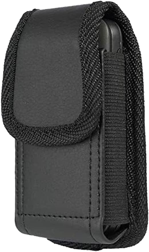 Ranyi MP3 B27 A02XT A19 G3 G1 M4S MP3 Player Holster Case, Elastic Vegan Leather Wallet Holster with Belt Loop Clip