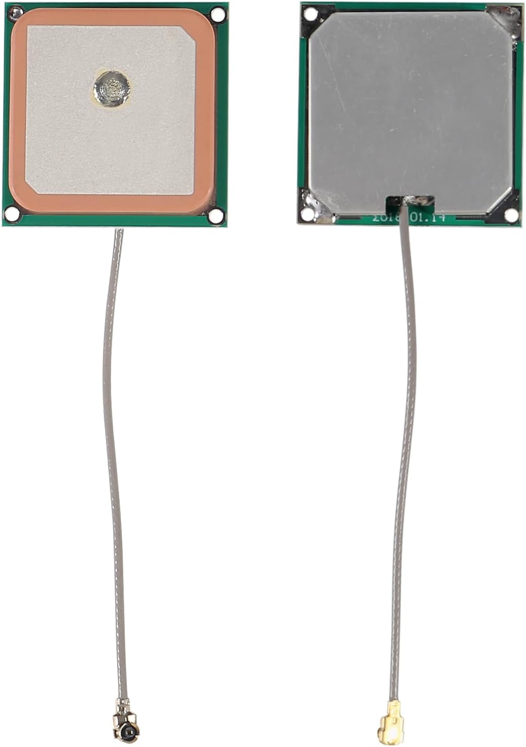 AITRIP 2PCS GY-NEO6MV2 NEO-6M 3V-5V 2.5 GPS Flight Controller Module with Super Strong Ceramic Antenna EEPROM APM