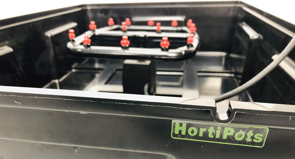 Clone Machine, Aeroponic Cloning Machine System 140 Site for Cuttings Rooting Using 1.625 Inch Neoprene Clone Inserts (1-5/8 inch)