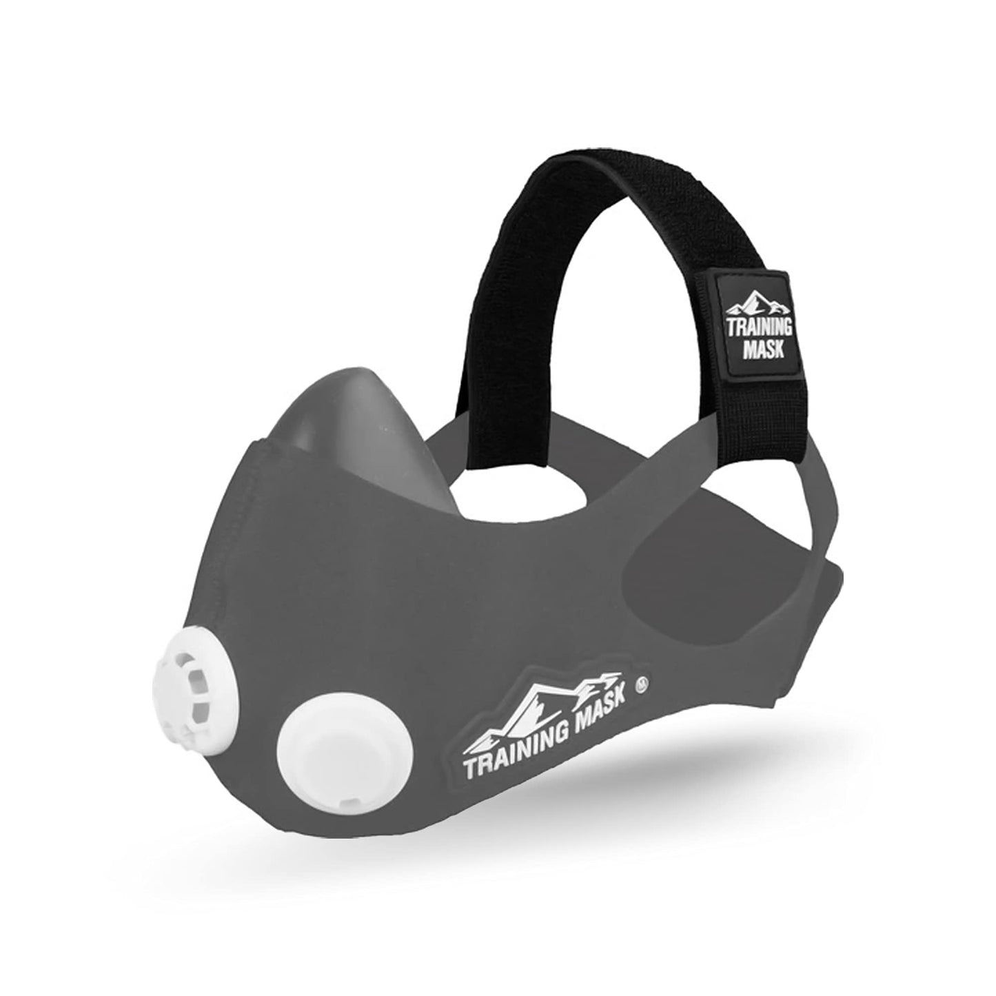 TRAININGMASK - Masks Straps for Training Mask 2.0, Mask Extender Strap Only, Adjustable Band for Running Breathing Mask, Black