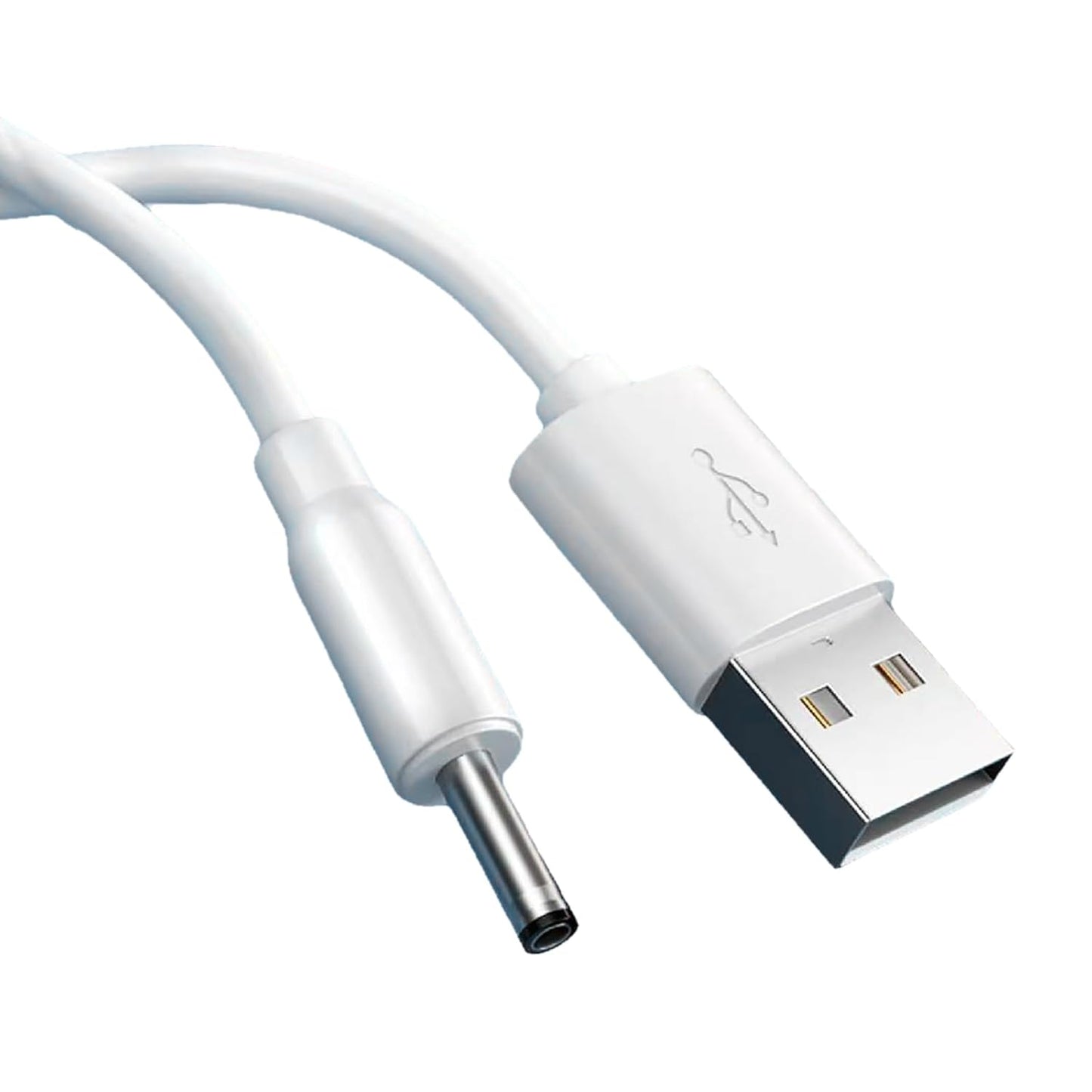 Kaeltsyn 3.5x1.35mm 5V Multi Purpose USB to Charging Cord Power Adapter Cable Line Multiple Length for Table Lamp