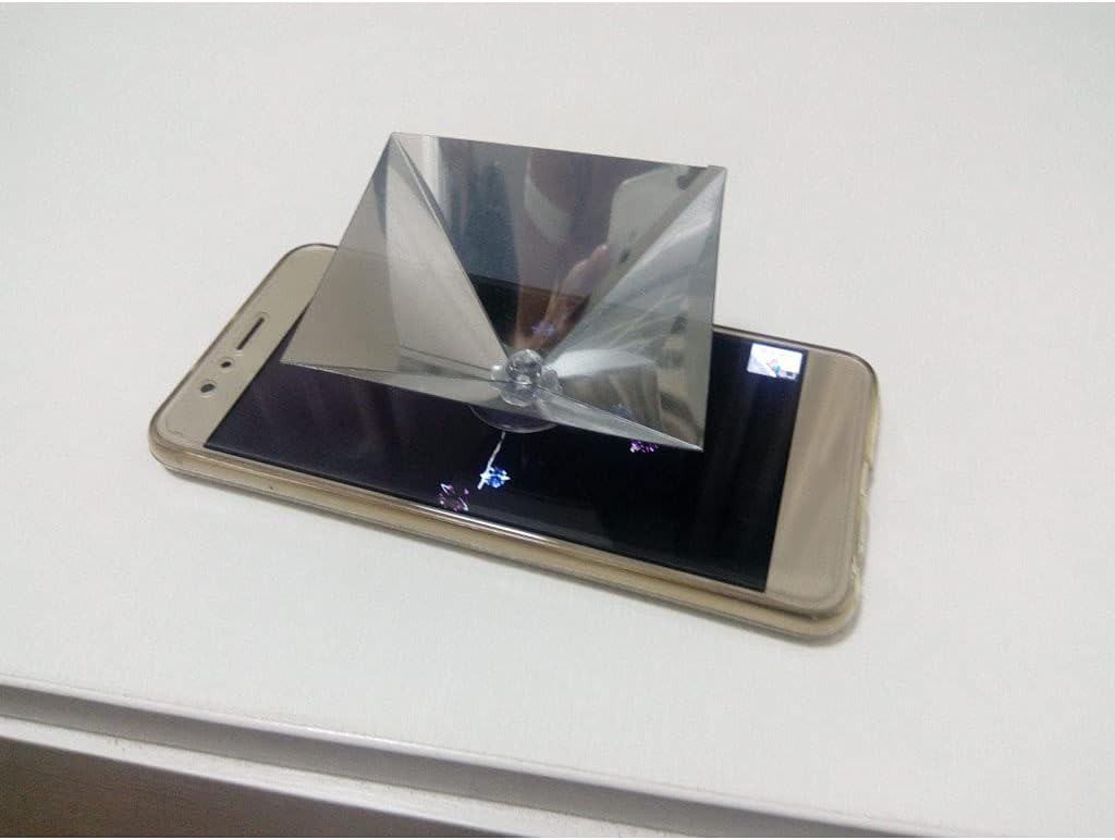 BEIDUOYANG 3D Hologram Projector for Smartphones, Holographic Display, USB Connectivity