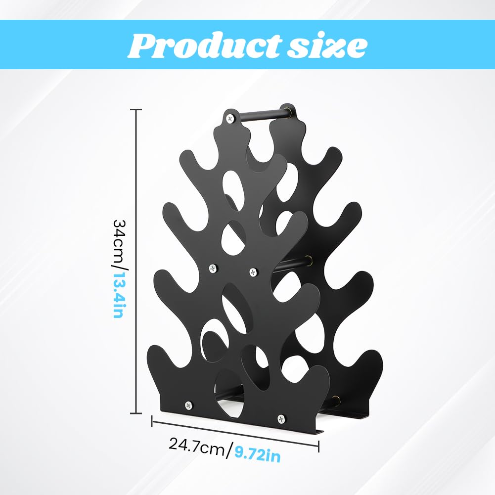 Dumbbell Rack Stand Only, Small Weight Rack 4Tier Compact Dumbbell Holder with Handle, Weight Holders for Free Weights,Dumbbell Storage Stand Holder for Home Gym Workout,Rack Only