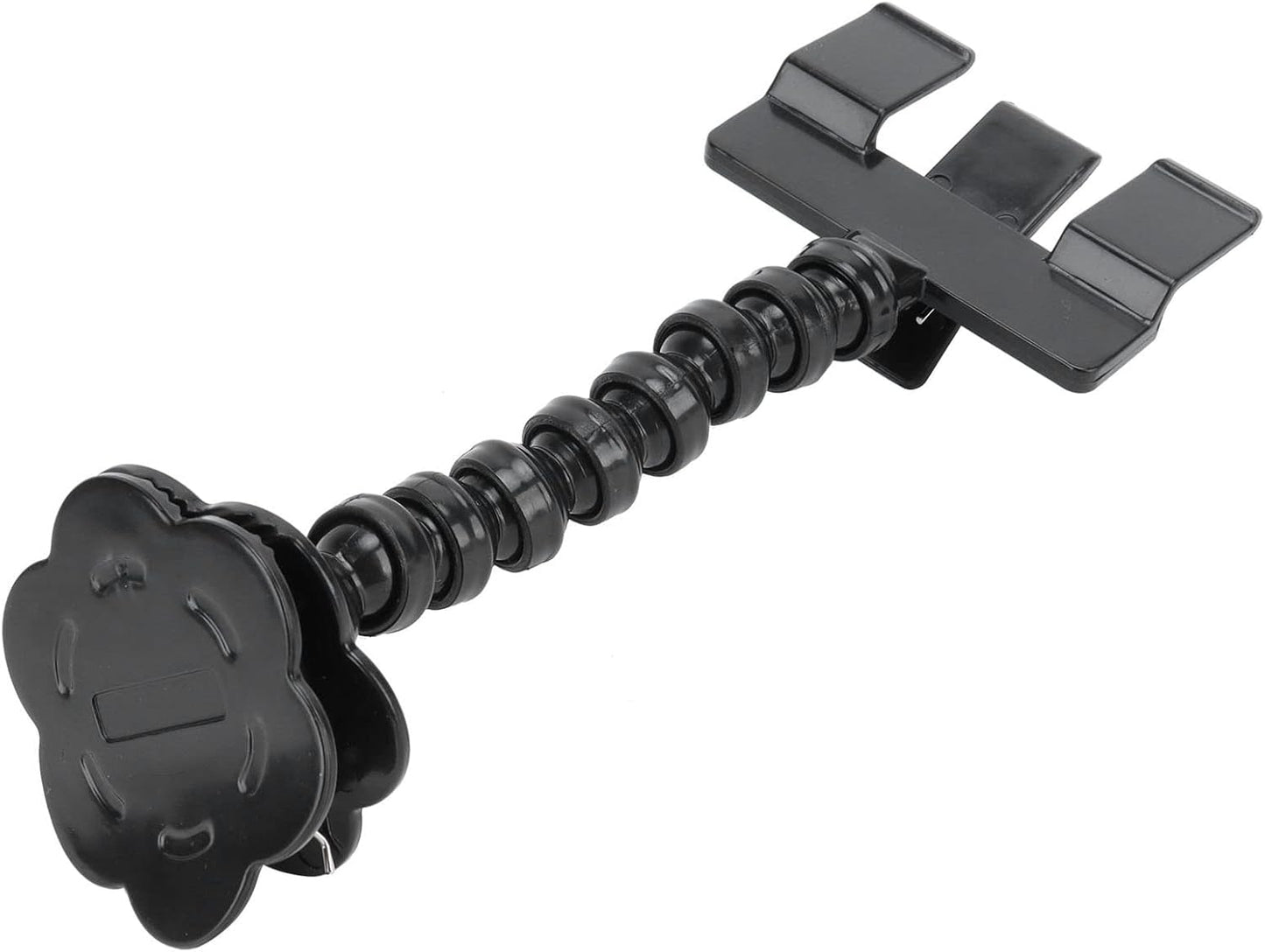 Bewinner Adjustable Pet Selfie Stick | Flexible Phone Holder with Flower Clamp for Cat & Dog Photography (Black)