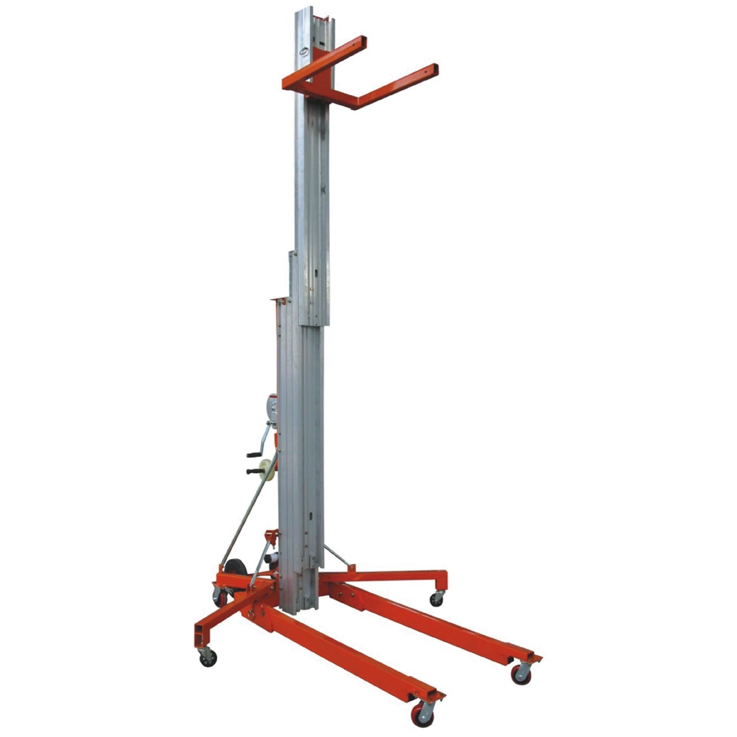 Manual Material Lift, Contractor Lift, 21ft Height, 550 lb. Capacity
