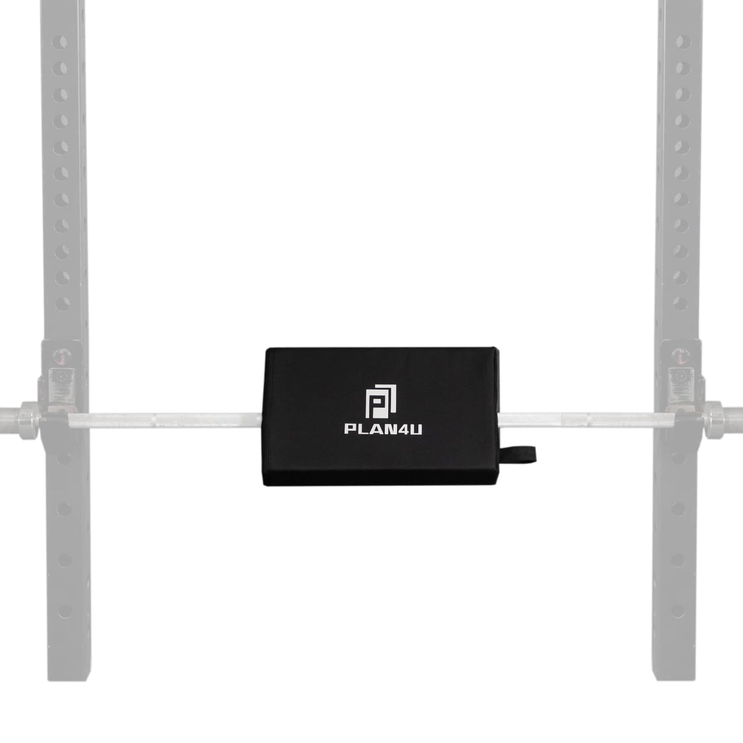 Plan4U Hip Thrust Back Pad for Squat Rack & Olympic Barbell Bar, Bench Press Back Pad, Versatile Space-Saving Workout Tilt-pad for Hip Thrust, Split Squat, Elevated Push-ups Glute Bridge Small