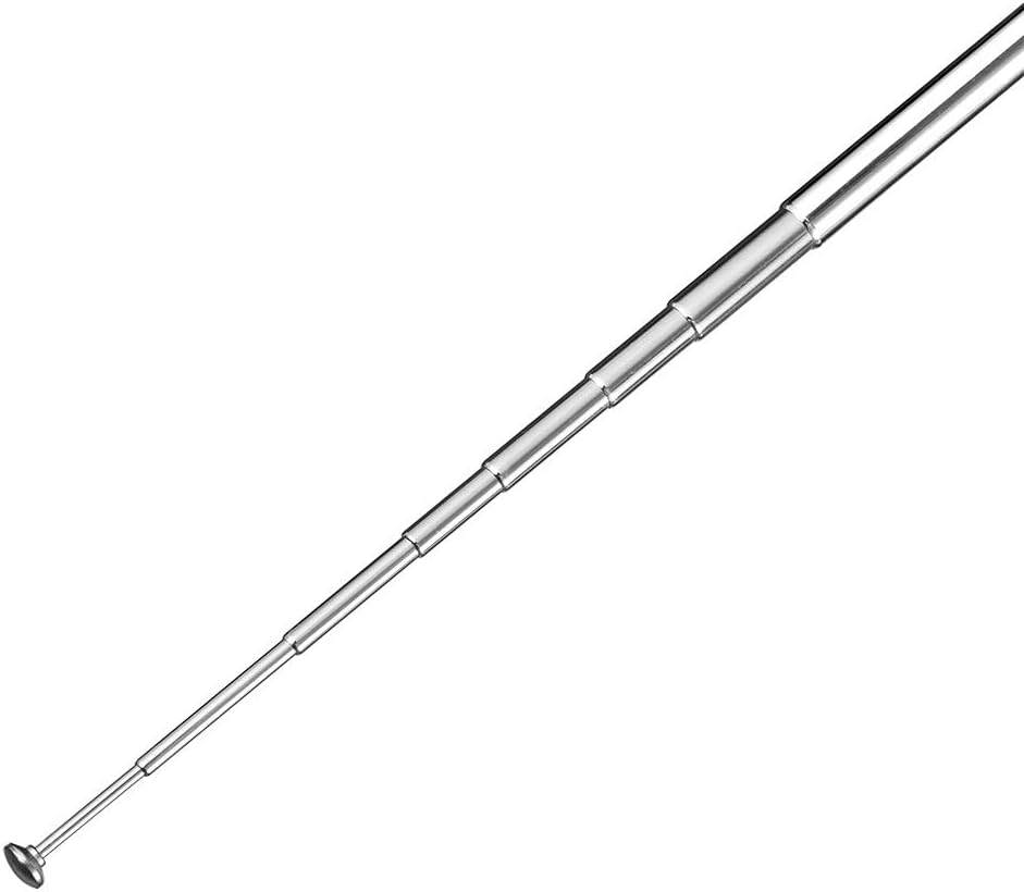 BINGFU 20-1300MHz 8 2-Pack Police Scanner Antenna Sections Telescopic BNC Male Antenna Compatible with Uniden Whistler