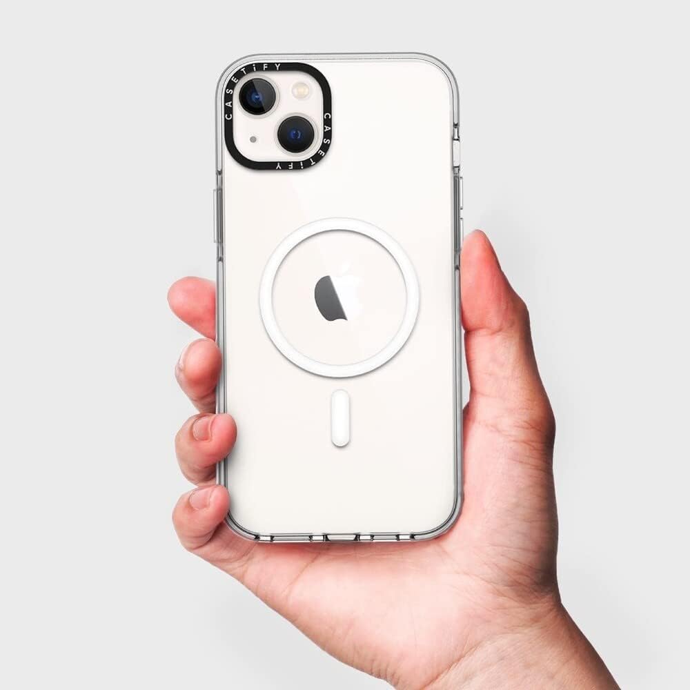 CASETiFY 13 6.6 3X Clear iPhone Case [Not Yellowing / ft. Military Grade Drop Protection/Magsafe] - Gigi Garden Florals
