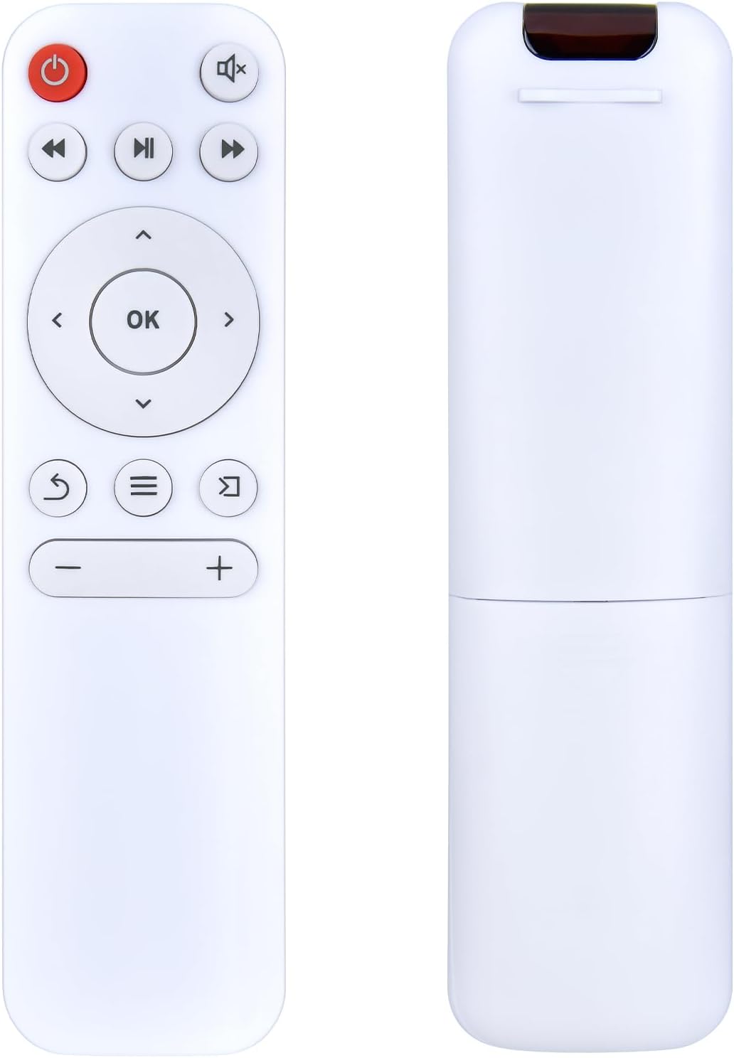 Snrigw YG300 YG210 Replacement Remote Control for ZDK Wielio Meer ARTSEA Home Entertainment Mini Projectors(White)