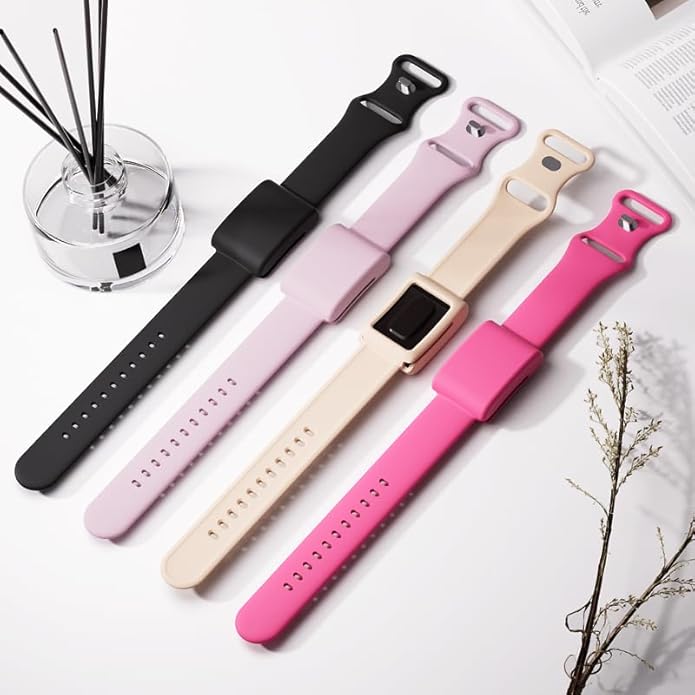 Sport Band for Whoop, Solo Loop Replacement Strap for WHOOP 4.0 5.0 Activity Tracker, Silicone Wristband for Women Men, Soft Touch, Waterproof and Sweatproof, Easy to Use and Adjustable