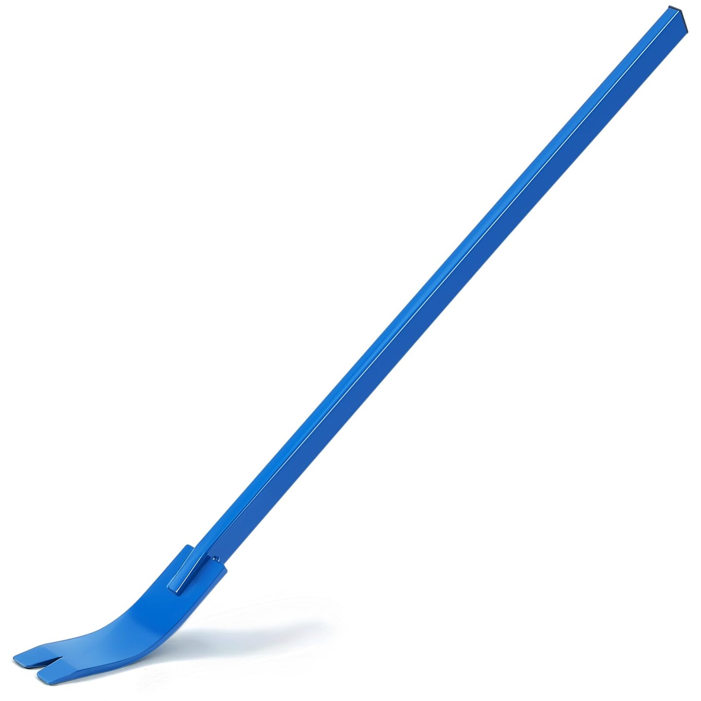 Lasnten Crow Bar Flat Heavy Duty Nail Puller All-steel Pry Bar for Home Improvement Woodworking Home Renovations DIY(56 Inches)
