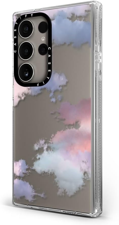 CASETiFY S24 Clear Galaxy Ultra Case - Clouds - Clear