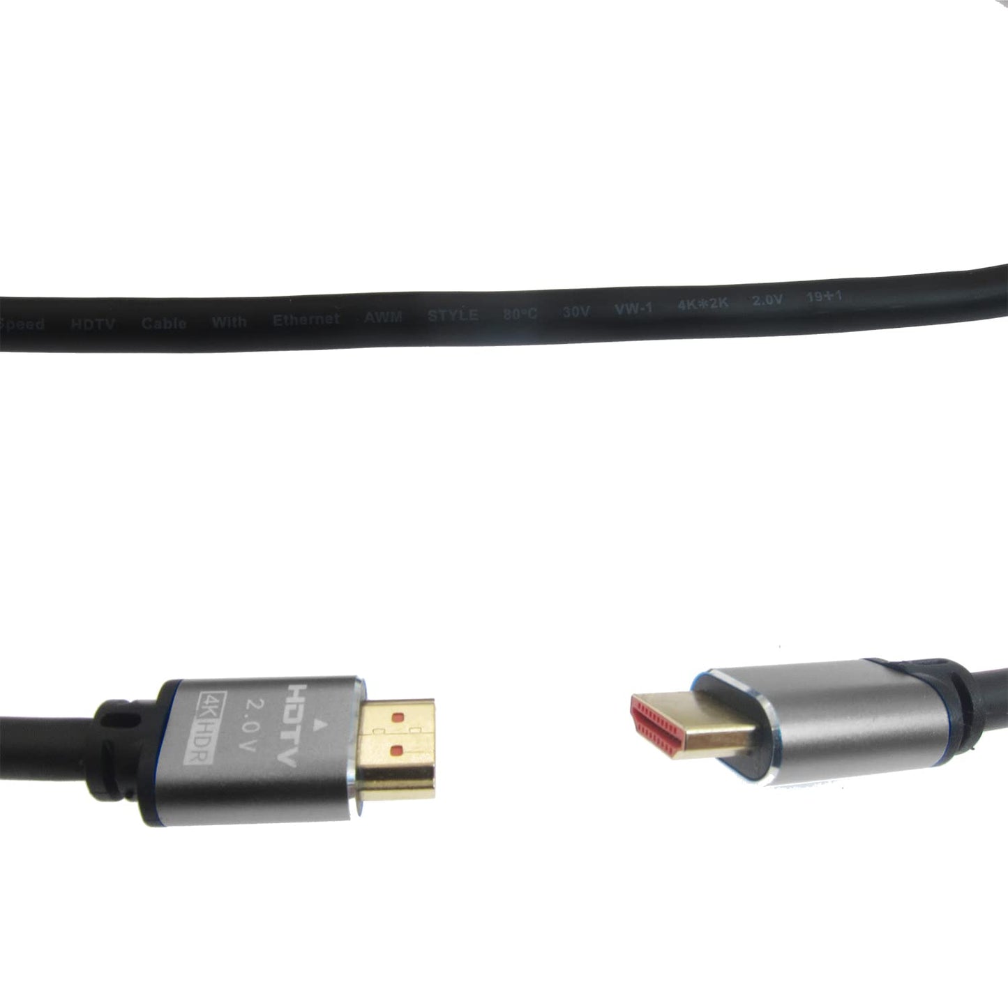 cablehome 50 50ft 4K/60Hz 2K@120Hz/60HZ/30HZ 1080p 720P, 18Gbps 2.0 3D PS3/4 M8, ft hdmi Cable,Long hdmi Cable