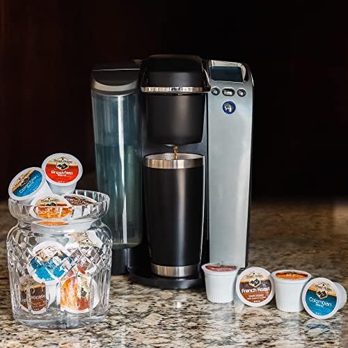 Roast Ridge Coffee Pods - Variety Pack for Keurig K-Cup Brewers | 100 Count of Light, Medium & Dark Roasts