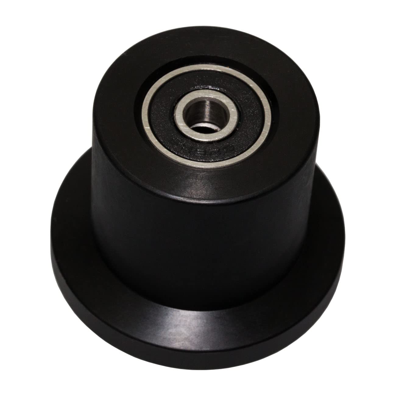 Total Gym Replacement Set Wheels/Rollers for Models XL, XLS and Some 3000 XL, All FIT, and Fit with Bearings Thru Hole of 1/4" in Diameter - 4 Pack (Black)